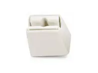 Sun visor support clip, Beige, 25mm profile. Porsche EARLY 911 - 9117313310070B, 91173133100, 90173133120 - 911 731 331 00 HBE